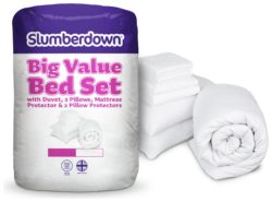 Slumberdown - 135 Tog - Bed in a Bag Set - Kingsize